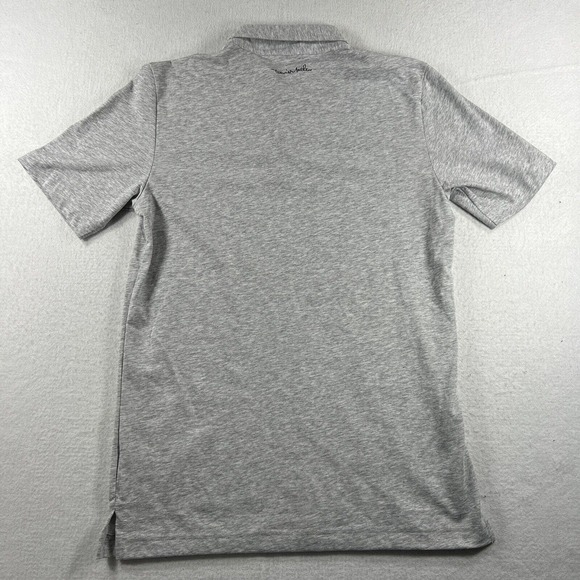 NEW 2022 Travis Mathew Make Camp Golf Polo Heather Light Gray Men’s Small NWT - Picture 3 of 6
